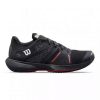 Wilson Bela Pro Shoes Black Poppy Red