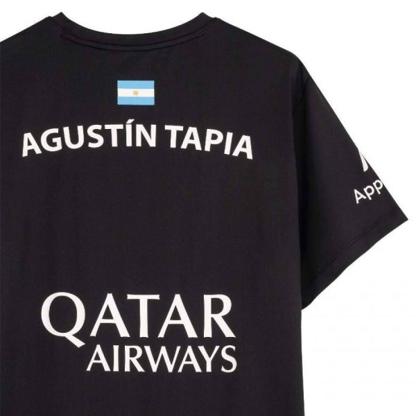 T-shirt Nox Agustin Tapia Sponsors Black 2024 - Image 2