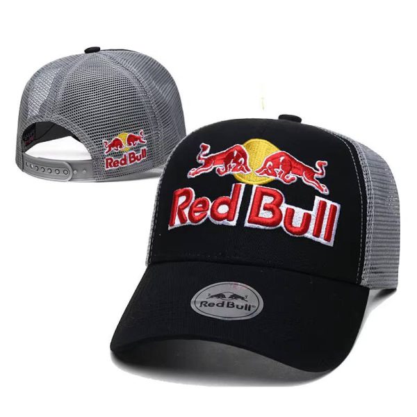 RED BULL CAP - Black / Grey