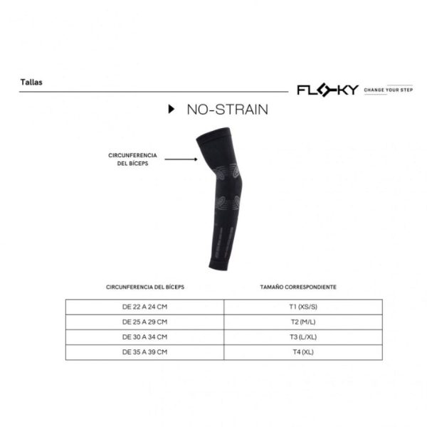 Floky Agustin Tapia No Strain Black Arm Warmers 1 Unit - Image 5